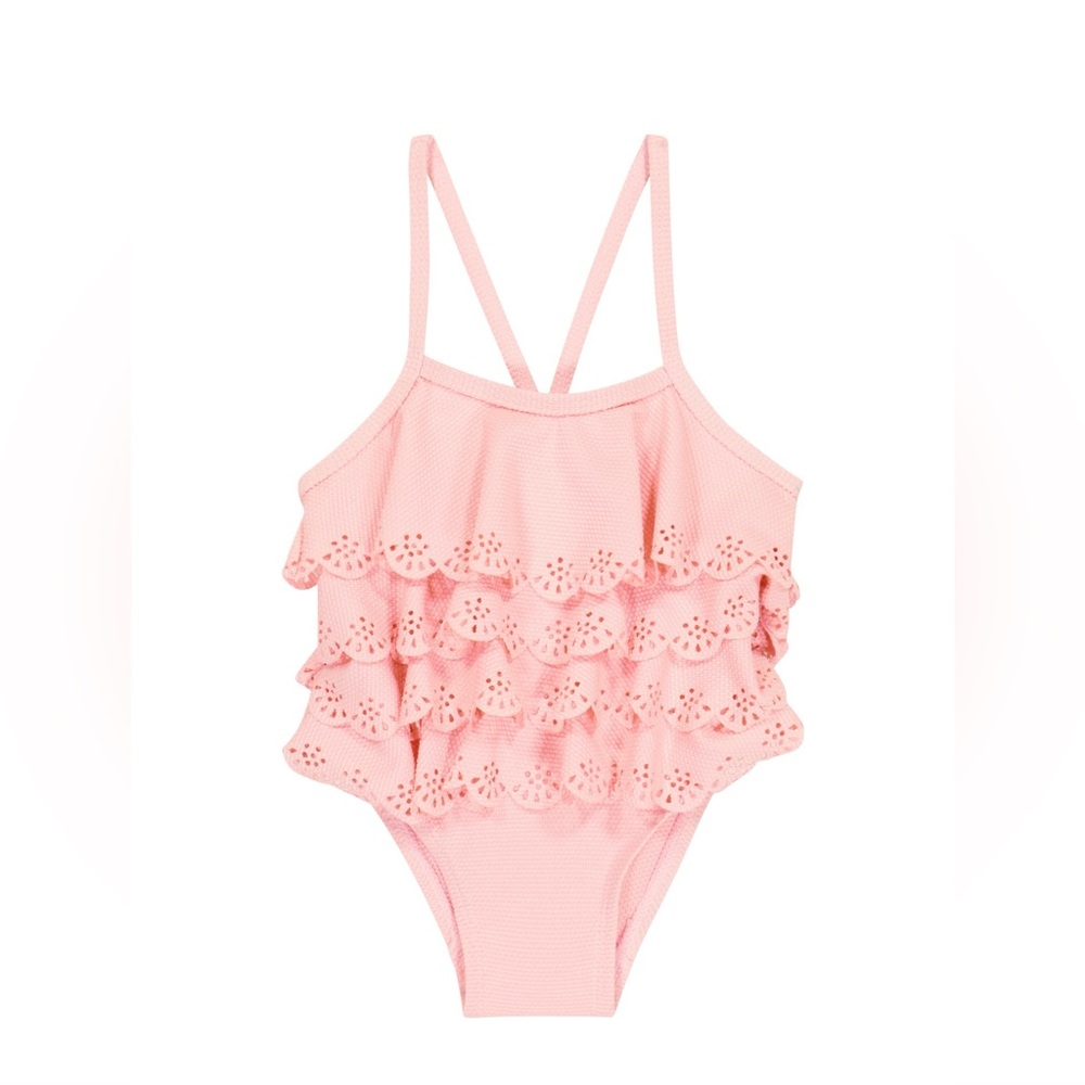 Ruffle One-piece swimsuit